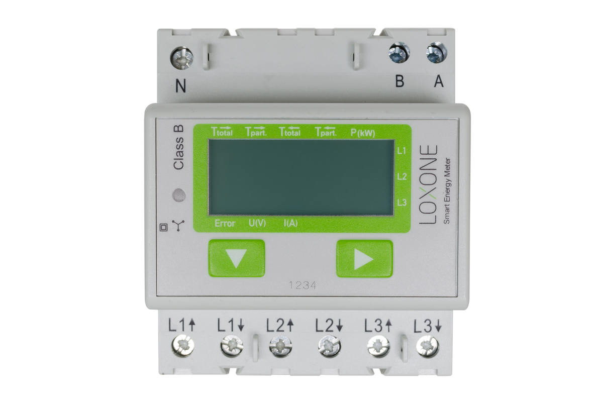 Modbus Energiemeter (Driefasig)